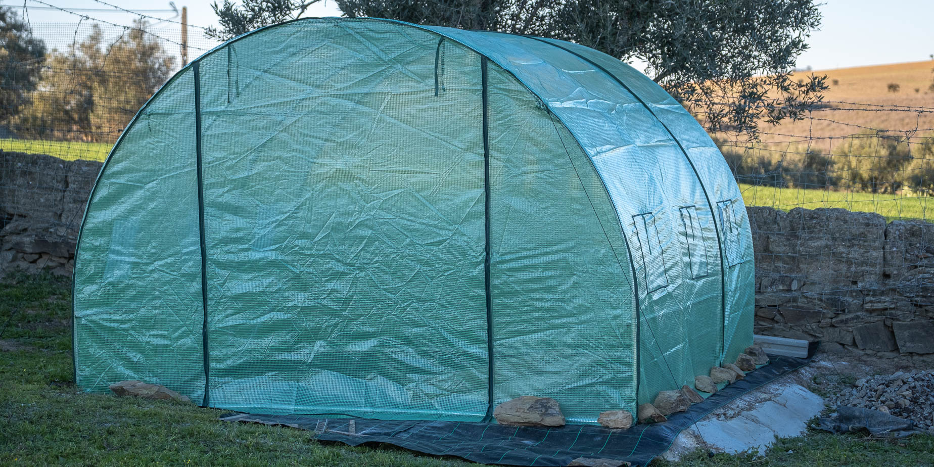 Projekt: Liten polytunnel